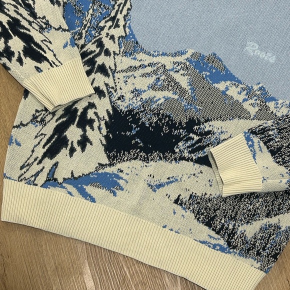 Roots Landscape Intarsia Crew - Picture 3 of 6